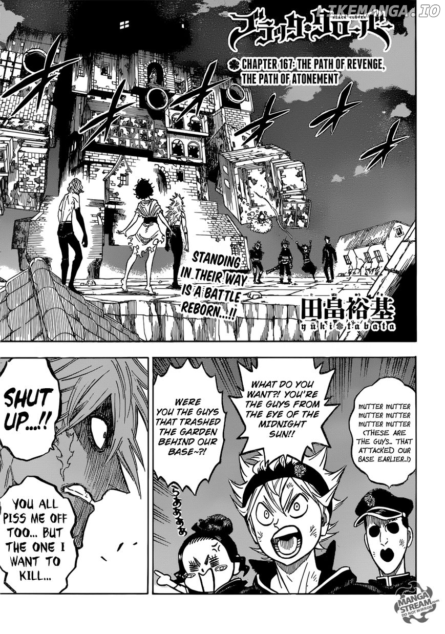 Black Clover chapter 167 image 01